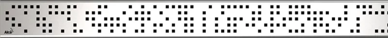 Alcadrain 850 lesklý rošt nerez pro žlab APZ13 Modular CODE-850L