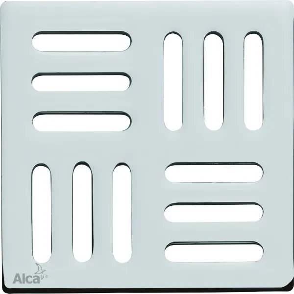 Alcadrain Designová mřížka 102×102 mm nerez MPV001 MPV001