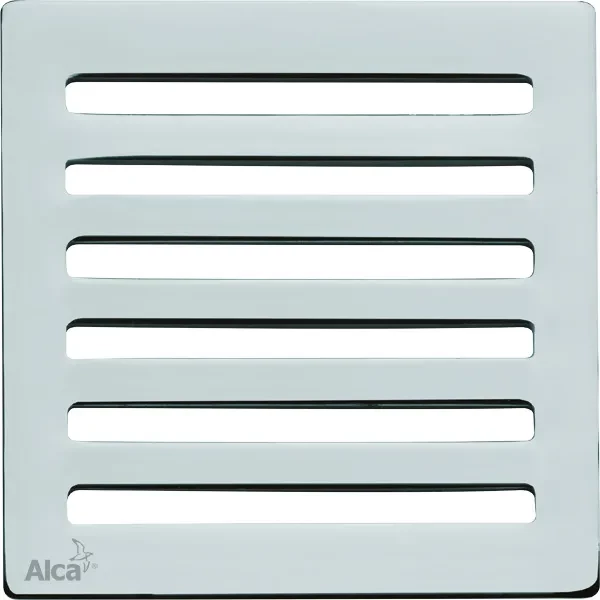 Alcadrain Designová mřížka 102×102 mm nerez MPV003 MPV003