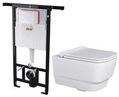 ALCADRAIN Jádromodul předstěnový instalační systém bez tlačítka + WC MYJOYS MY2 + SEDÁTKO AM102/1120 X MY2