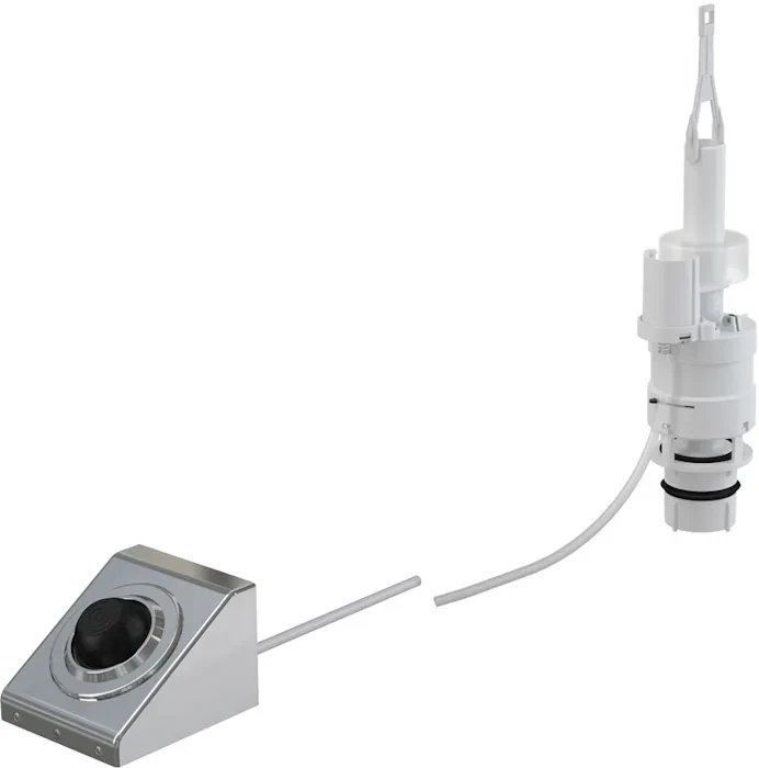 Alcadrain Oddálené pneumatické splachování nožní, kov, zabudování: na zeď MPO13 MPO13