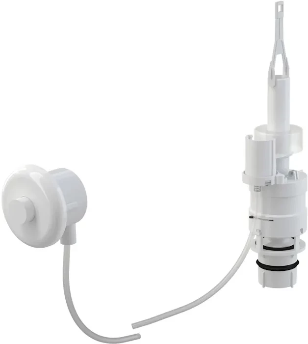 Alcadrain Oddálené pneumatické splachování ruční, bílé, zabudování: do zdi MPO10 MPO10