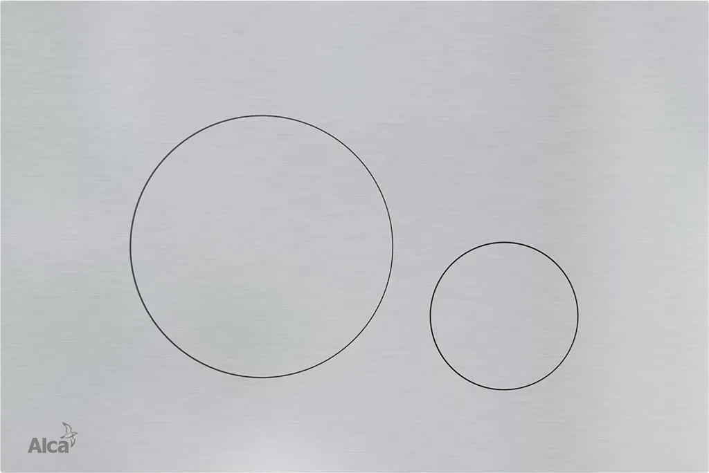 Alcadrain Ovládací tlačítko pro předstěnové instalační systémy, nerez-polomat TURN-INOX TURN-INOX