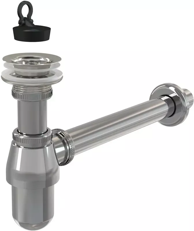 Alcadrain Sifon umyvadlový DN32 s výpustí 5/4", celokovový A437 A437