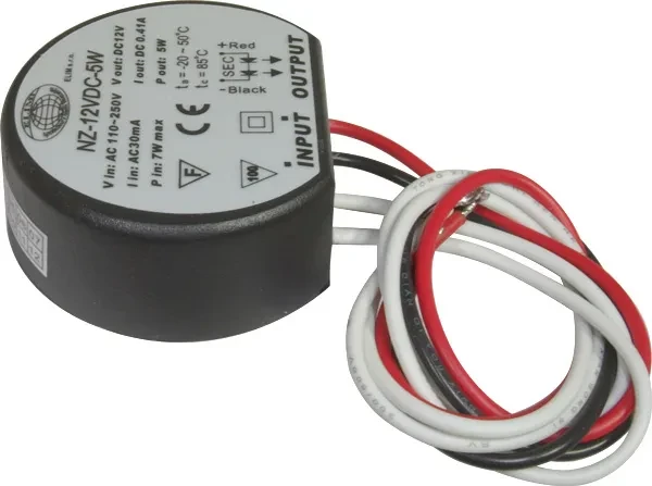 Alcadrain Síťový zdroj 230 V AC/12 V DC/12 W, IP42 AEZ310 AEZ310