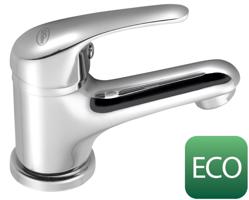 AQUALINE 35 stojánková umyvadlová baterie, ECO kartuše, chrom 52102-01