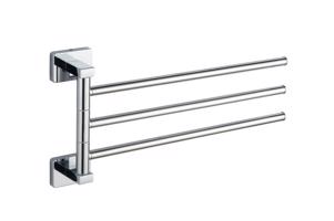 AQUALINE APOLLO trojitý držák ručníků 350x44, chrom 1416-16