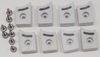 AQUALINE ARLEN ALAIN set 4 horních a 4 spodních dorazů pro pojezdy NDBTRD6