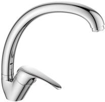 AQUALINE KASIOPEA 35 stojánková dřezová baterie, vysoké ramínko, chrom 1107-65