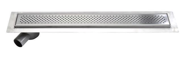 AQUALINE KROKUS nerezový podlahový žlab s roštem, L-860, DN50 2705-90