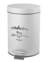 AQUALINE NICEA odpadkový koš 3l, bílá 7500