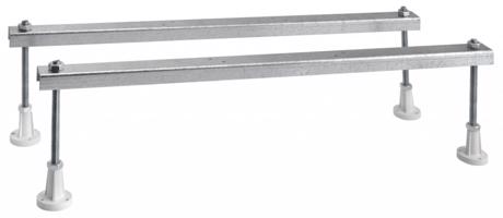 AQUALINE Podpěrné nohy k vanám, délka 60cm ANH55