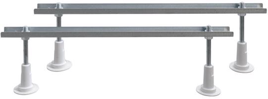 AQUALINE Podpěrné nohy k vanám, délka 80 cm ANH70