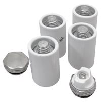 AQUALINE Set držáků radiátoru POSEIDON, bílá NDDT46T