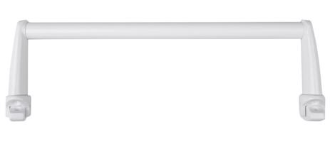 AQUALINE Sušák ručníků na otopná tělesa 46cm rovný, bílá IDR-50