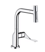 AXOR Citterio Dřezová baterie s výsuvnou sprškou, chrom 39863000