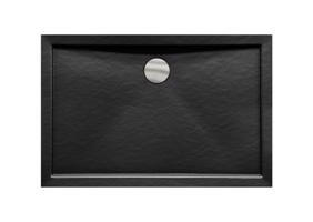 BESCO ALPINA STONE EFFECT, obdélníková sprchová vanička Rozměr A 120 cm, Rozměr B 80 cm, Rozměr C 5.5 cm OLBVANACALP128S