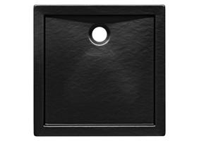 BESCO AQUARIUS STONE EFFECT, čtvercová sprchová vanička Rozměr A 90 cm, Rozměr B 90 cm, Rozměr C 5.5 cm OLBVANACAQU90S