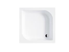 BESCO Čtvercová sprchová vanička ARES Nožičky k vaně S nožičkami, Rozměr A 70 cm, Rozměr B 70 cm VANKARES70
