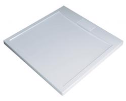 BESCO Čtvercová sprchová vanička AXIM Barva Bílá, Rozměr A 80 cm, Rozměr B 80 cm VANKAXIM80BB