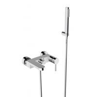 BESCO Nástěnná vanová baterie DECCO Chrom s příslušenstvím BABWDSCH