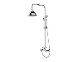 BESCO Nástěnný sprchový set RETRO chrom BABPRCH