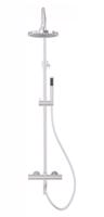 BESCO Nástěnný termostatický sprchový a vanový set VEO chrom BABPVNTICH