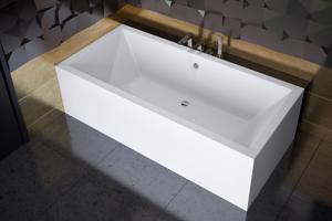 BESCO Obdélníková vana QUADRO Nožičky k vaně Bez nožiček, Rozměr vany 175 × 80 cm VANQAUD175