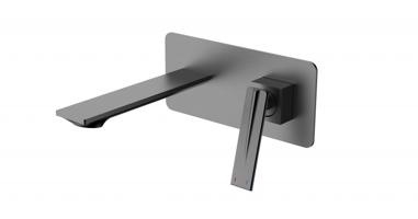 BESCO Podomítková umyvadlová baterie ASPIRA grafitová BABUASGR