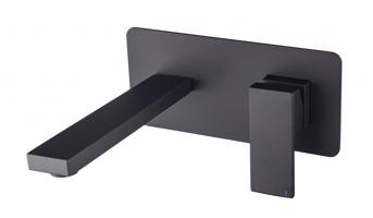 BESCO Podomítková umyvadlová baterie MODERN/VARIUM Černá BABUMVSCZ