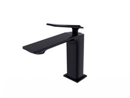 BESCO Stojánková umyvadlová baterie ASPIRA II černá BABUAIICZ