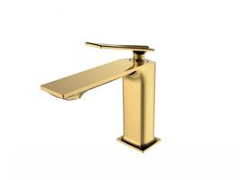 BESCO Stojánková umyvadlová baterie ASPIRA II zlatá BABUAIIZL