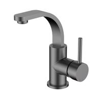 BESCO Stojánková umyvadlová baterie DECCO II Grafitová BABUDIIGR