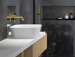 BESCO Umyvadlo ASSOS na desku KEASSNDW