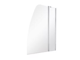 BESCO Vanová zástěna AVIS Barva rámu Chrom/Leštěný hliník (ALU), Rozměr A 120 cm, Směr zavírání Univerzální Levé / Pravé, Výplň Čiré bezpečnostní sklo 6 mm BCAVIS120CC