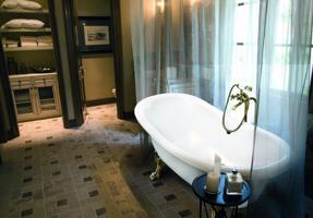 BESCO Volně stojící vana AMELIA bílá Nožičky k vaně Bílé, Rozměr vany 190 × 77 cm VANALI190W