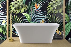 BESCO Volně stojící vana ASSOS S-LINE bílá Rozměr vany 160 × 70 cm VANASSL16W