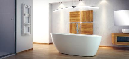 BESCO Volně stojící vana GOYA bílá Rozměr vany 142 × 62 cm VANSAL14W