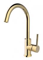 BESCO Vysoká stojánková umyvadlová baterie ILLUSION I Zlatá BABUIIZL