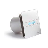 CATA E-120 GTH koupelnový ventilátor axiální s automatem, 6W/11W, potrubí 120, bílá 00901200