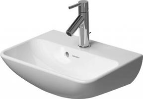 DURAVIT ME by Starck Umývátko 45x32 cm, s přepadem, s otvorem pro baterii, bílá 0719450000