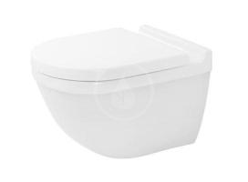 DURAVIT Starck 3 Závěsné WC, Rimless, HygieneGlaze, bílá 2527092000