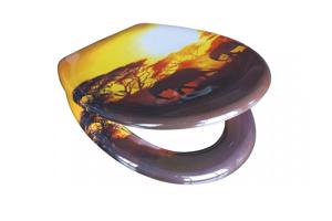 Eisl Duroplastové sedátko se zpomalovacím mechanismem SOFT-CLOSE Africa 82360Africa