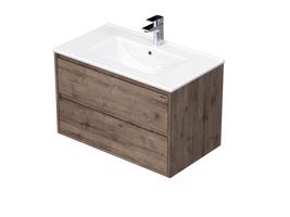 Emmy Design EMMY 70 cm Wellington/Wellington se dvěma zásuvkami s umyvadlem Sistema (D370/D370)