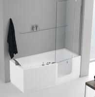 Excellent Vana IRIS s dvířky 170 x 80 cm, pravá