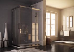 FORTE Obdélníkový sprchový kout ROMA Barva rámu Hliník leštěný, Rozměr A 130 cm, Rozměr B 80 cm, Rozměr C 190 cm, Směr zavírání Univerzální Levé / Pravé, Výplň Čiré bezpečnostní sklo 6 mm BLRO302CC+BLRO308CC