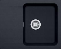 FRANKE Orion Tectonitový dřez OID 611-62, 62x50 cm, černá 114.0288.569