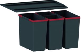 FRANKE Sortery Vestavný odpadkový koš Easysort 600-2-2 121.0494.193