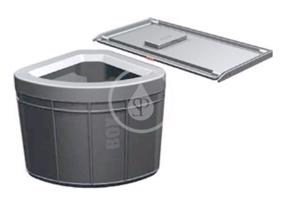 FRANKE Sortery Vestavný odpadkový koš Solo 60, černá 121.0307.572