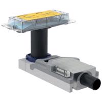 GEBERIT CleanLine Souprava pro hrubou montáž sprchového kanálku, pro podlahy 65-90 mm, odpad 40 mm 154.152.00.1